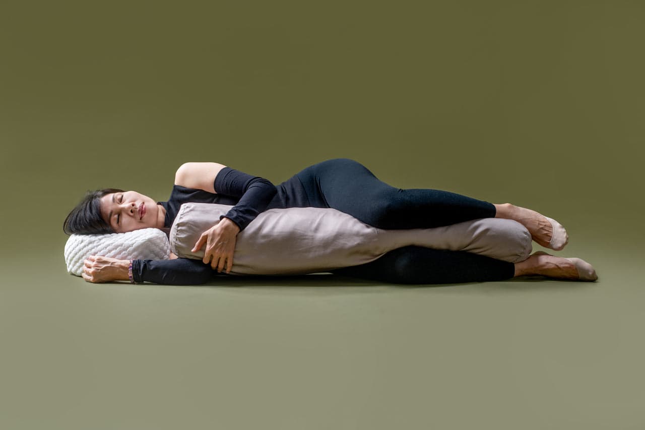 How a Bolster Can Help with Neck Pain Relief